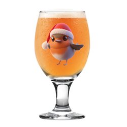 Sniffler Beer  Glass - robin (11)
