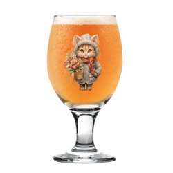 Sniffler Beer  Glass - cats (1)