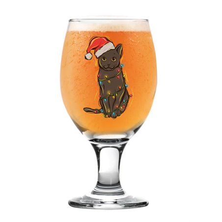 Sniffler Beer  Glass - cats (7)