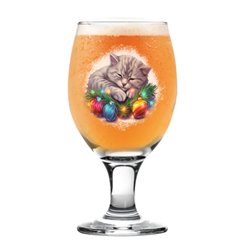 Sniffler Beer  Glass - cats (9)