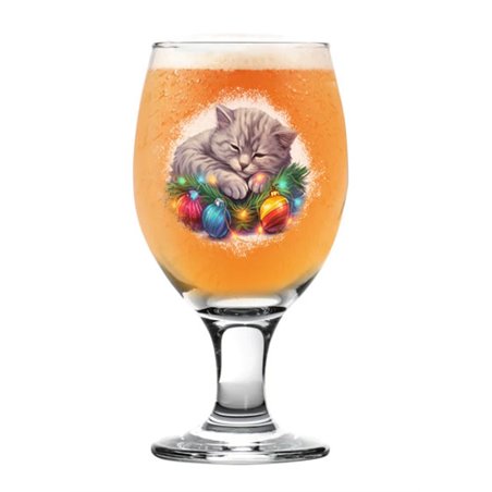 Sniffler Beer  Glass - cats (9)