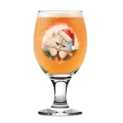 Sniffler Beer  Glass - cats (13)