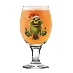Sniffler Beer  Glass - grinch (11)