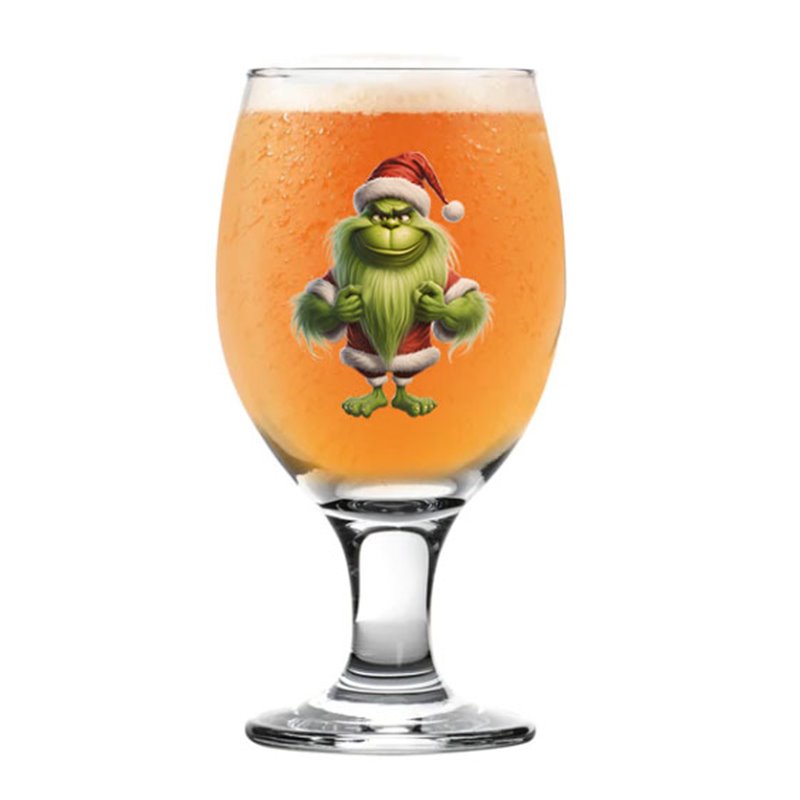 Sniffler Beer  Glass - grinch (6)