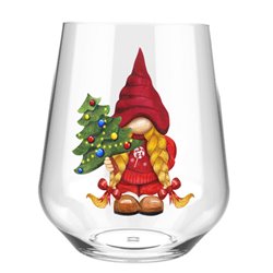 Stemless Wine Glass - gnome (9)