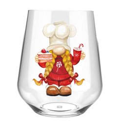 Stemless Wine Glass - gnome (10)