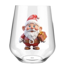 Stemless Wine Glass - gnome (15)
