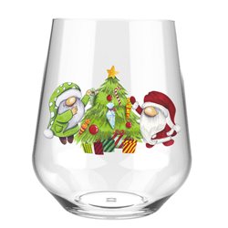 Stemless Wine Glass - gnome (19)
