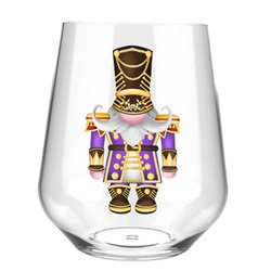Stemless Wine Glass - gnome (22)