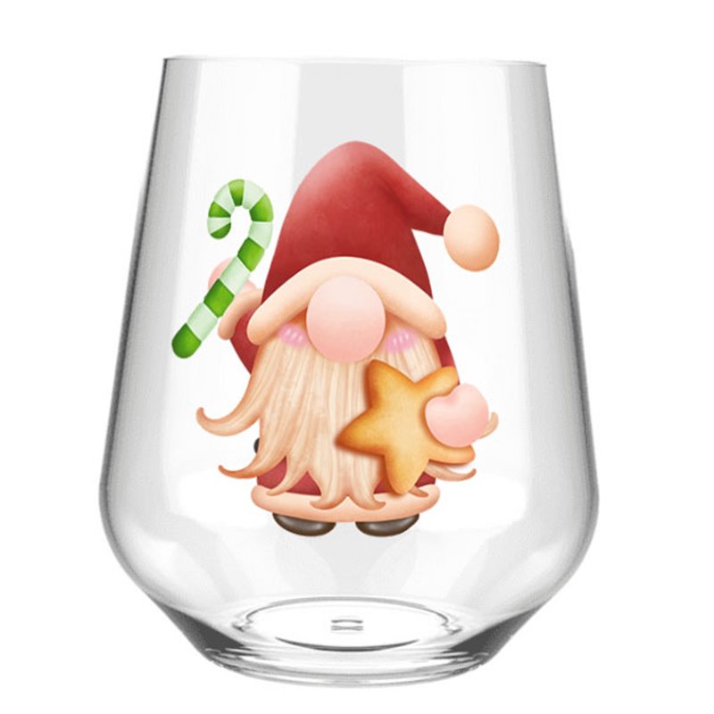 Stemless Wine Glass - gnome (26)
