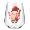 Stemless Wine Glass - gnome (28)