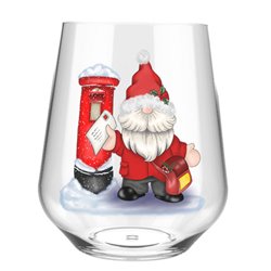Stemless Wine Glass - gnome (32)