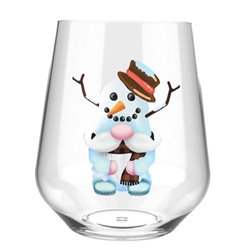 Stemless Wine Glass - gnome (33)