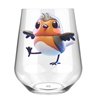 Stemless Wine Glass - robin (2)