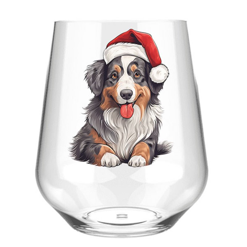 Stemless Wine Glass - dog (6)