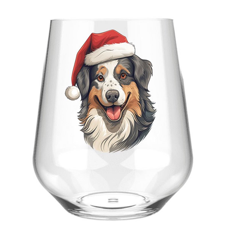 Stemless Wine Glass - dog (7)