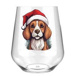 Stemless Wine Glass - dog (8)