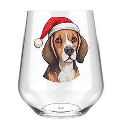 Stemless Wine Glass - dog (9)