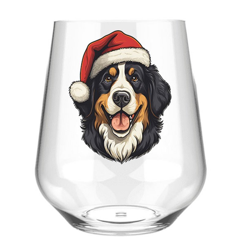 Stemless Wine Glass - dog (10)