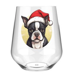Stemless Wine Glass - dog (14)