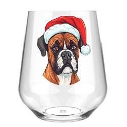 Stemless Wine Glass - dog (15)
