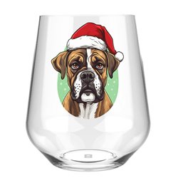 Stemless Wine Glass - dog (17)
