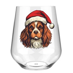 Stemless Wine Glass - dog (24)