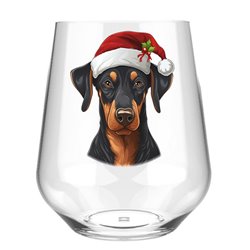 Stemless Wine Glass - dog (31)