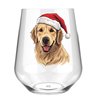 Stemless Wine Glass - dog (37)