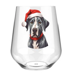 Stemless Wine Glass - dog (39)