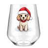 Stemless Wine Glass - dog (50)