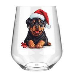 Stemless Wine Glass - dog (51)