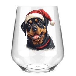 Stemless Wine Glass - dog (52)