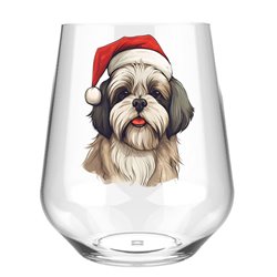 Stemless Wine Glass - dog (54)