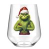 Stemless Wine Glass - grinch 3
