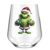 Stemless Wine Glass - grinch 6