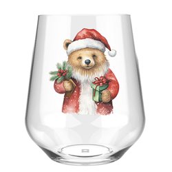 Stemless Wine Glass - Bear 1 