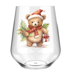 Stemless Wine Glass - Bear 3