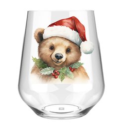 Stemless Wine Glass - Bear 4