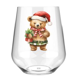 Stemless Wine Glass - Bear 5