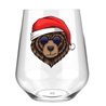 Stemless Wine Glass - Bear 9