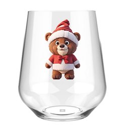 Stemless Wine Glass - Bear 11