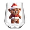 Stemless Wine Glass - Bear 18