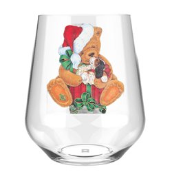 Stemless Wine Glass - Bear 20