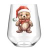 Stemless Wine Glass - Bear 26