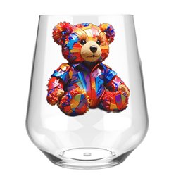Stemless Wine Glass - Bear 27