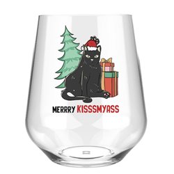 Stemless Wine Glass - cats (4)