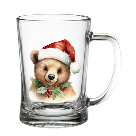 Glass Tankard - Bear (4)