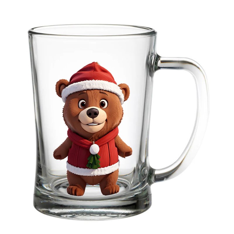 Glass Tankard - Bear (6)