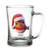 Glass Tankard - robin (1)